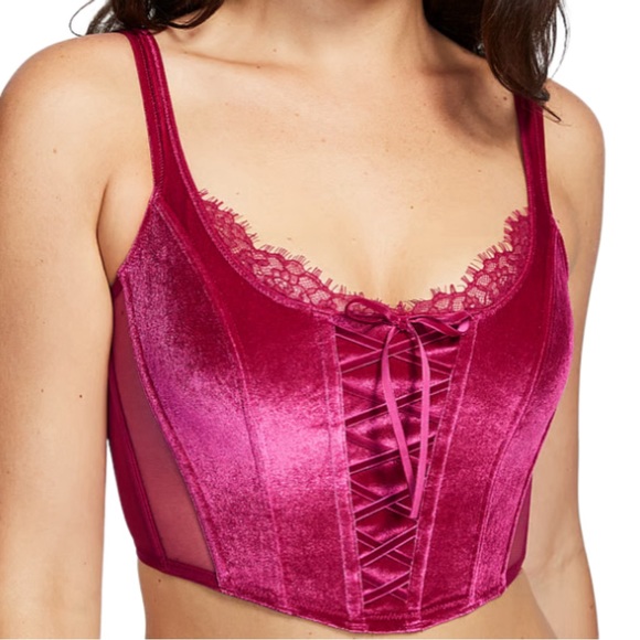 Victoria’s Secret DREAM ANGELS Unlined Lace-Up Corset Top - Picture 5 of 5